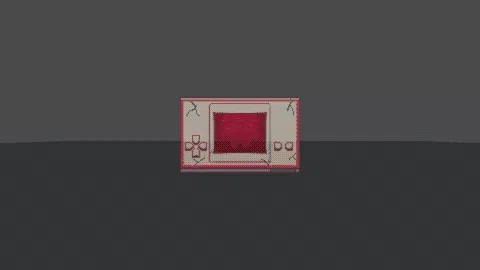 Consoles appearing then growing to encompass the screen's full size